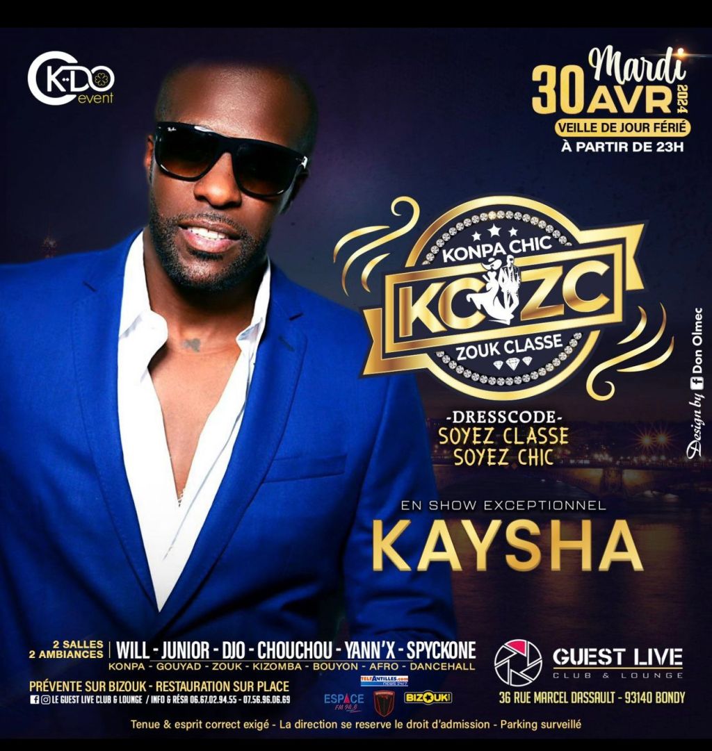 Kaysha x Le Guest Live, Paris. 30.04.24